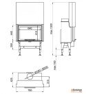 ROBIREN WKŁAD KOMINKOWY SLIM AIR6S LIFT