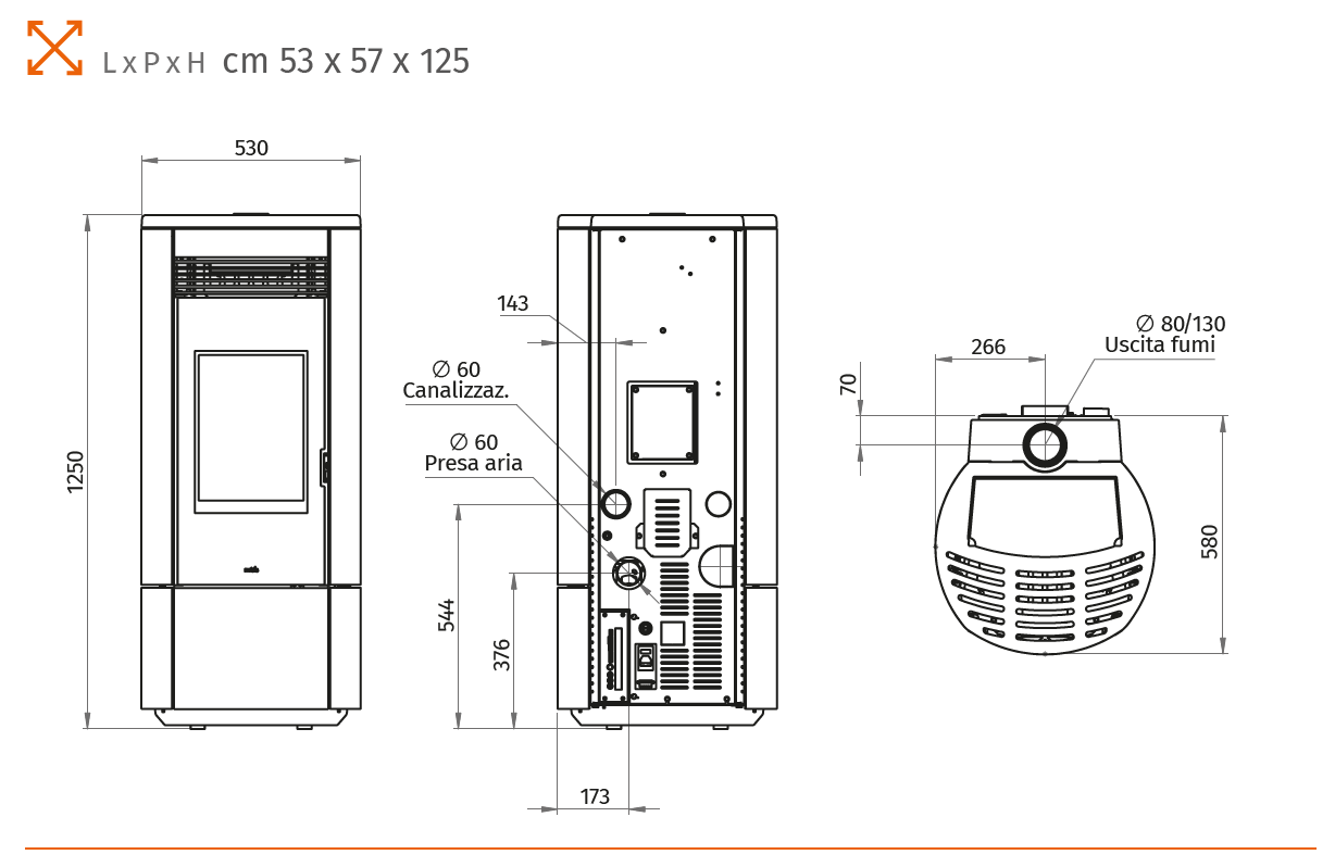 Nobis A11 V Round Top Glass